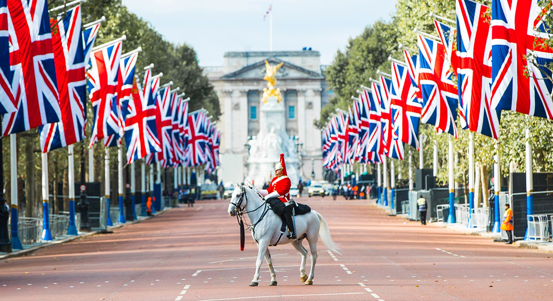 Photo from Queen Elizabeth's funeral. Perhaps Britain was buried with her? Photo: Shutterstock