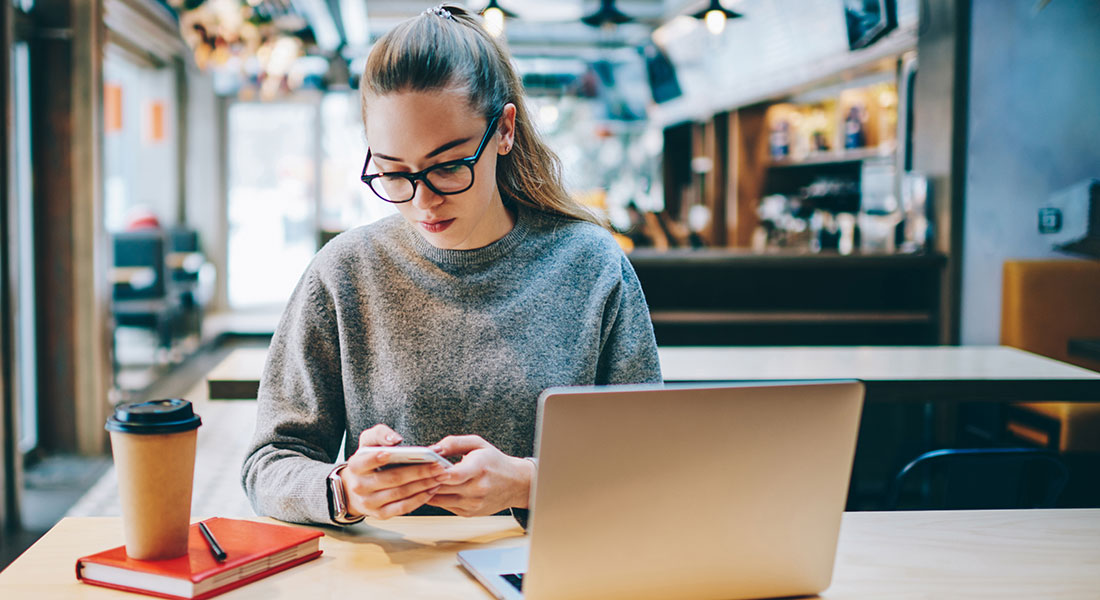 Checking our phone affords us easy access to a very satisfying reward: a piece of novel information. This craving for novelty is, according to cognitive neuroscience, a basic aspect of the way our minds work. Photo: Shutterstock